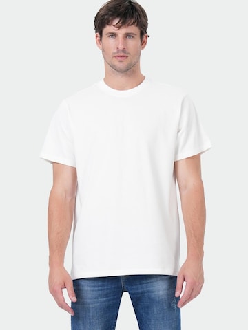 M.O.D MIRACLE OF DENIM - Camiseta en blanco: frente