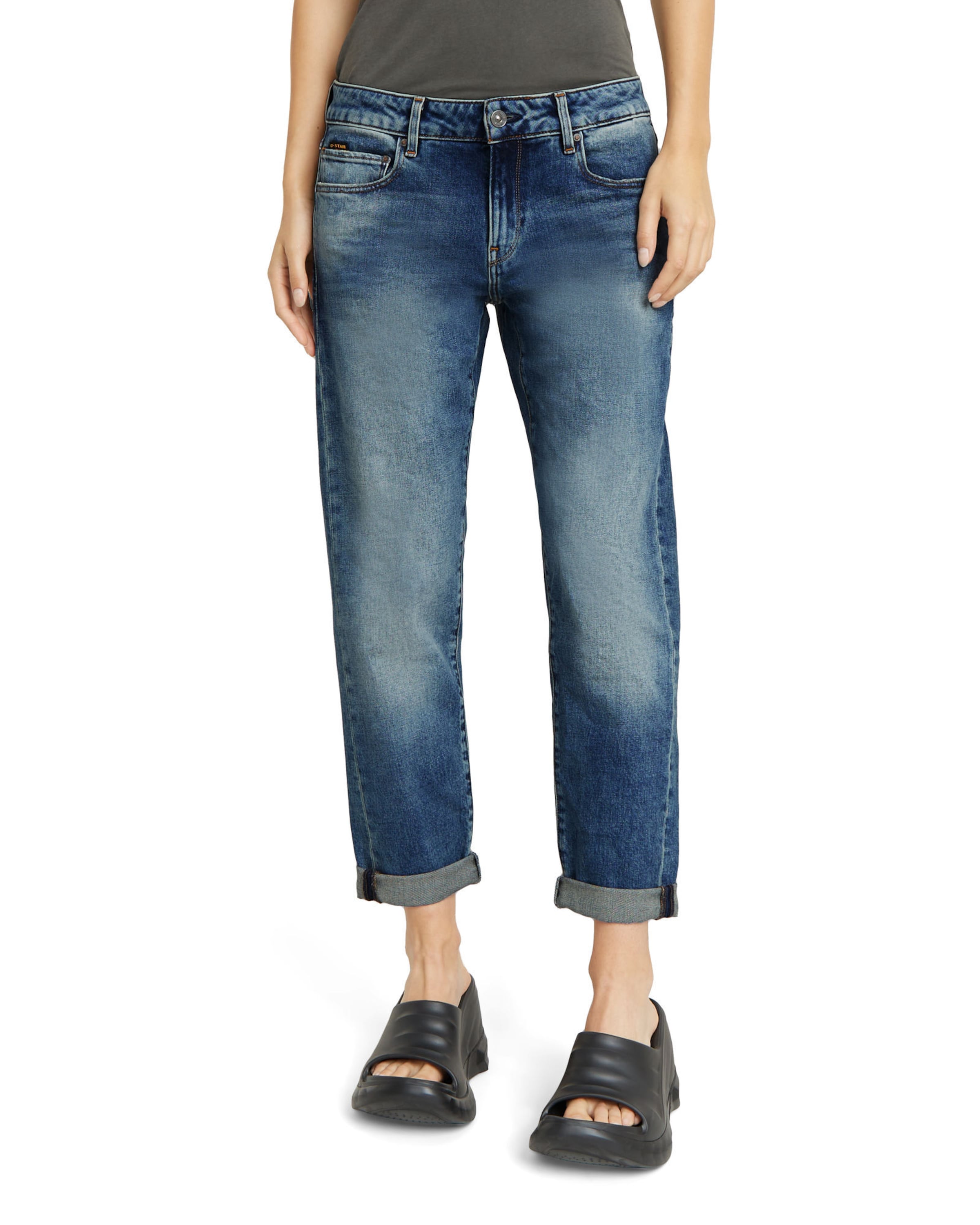 G-STAR - Tapered Vaquero 'Kate' en azul: frente