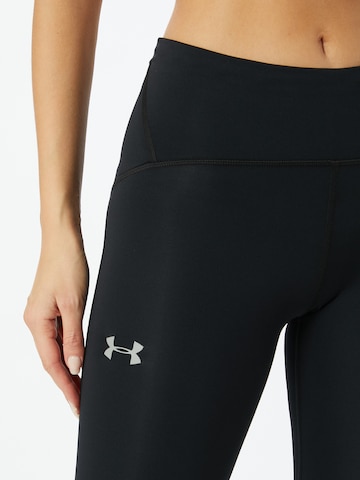 UNDER ARMOUR Skinny Παντελόνι φόρμας 'Fly Fast' σε μαύρο