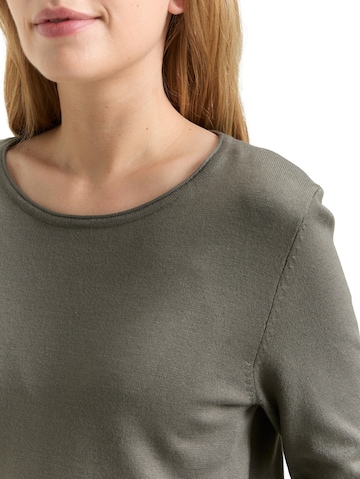 TOM TAILOR Pullover in Grün