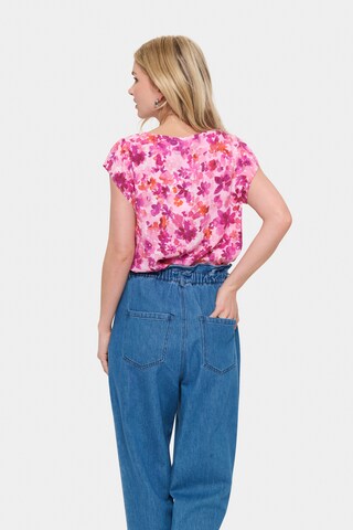 SAINT TROPEZ - Blusa 'Blanca' en rosa