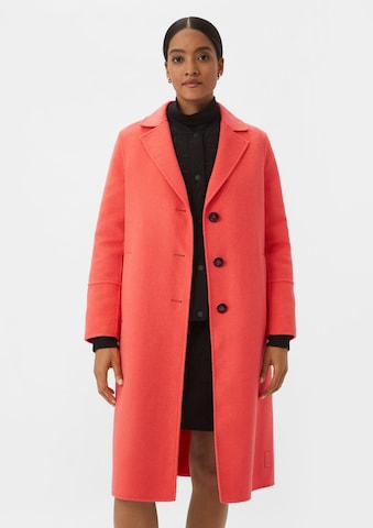 comma casual identity Between-Seasons Coat in Orange: front