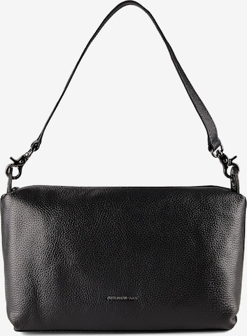 MANDARINA DUCK Schultertasche 'Mellow' in Schwarz: Vorderseite