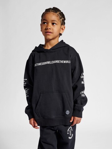 SOMETIME SOON Sweatshirt in Schwarz: Vorderseite
