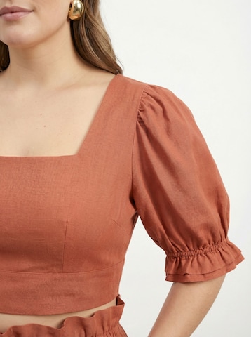 Haut CITA MAASS en orange