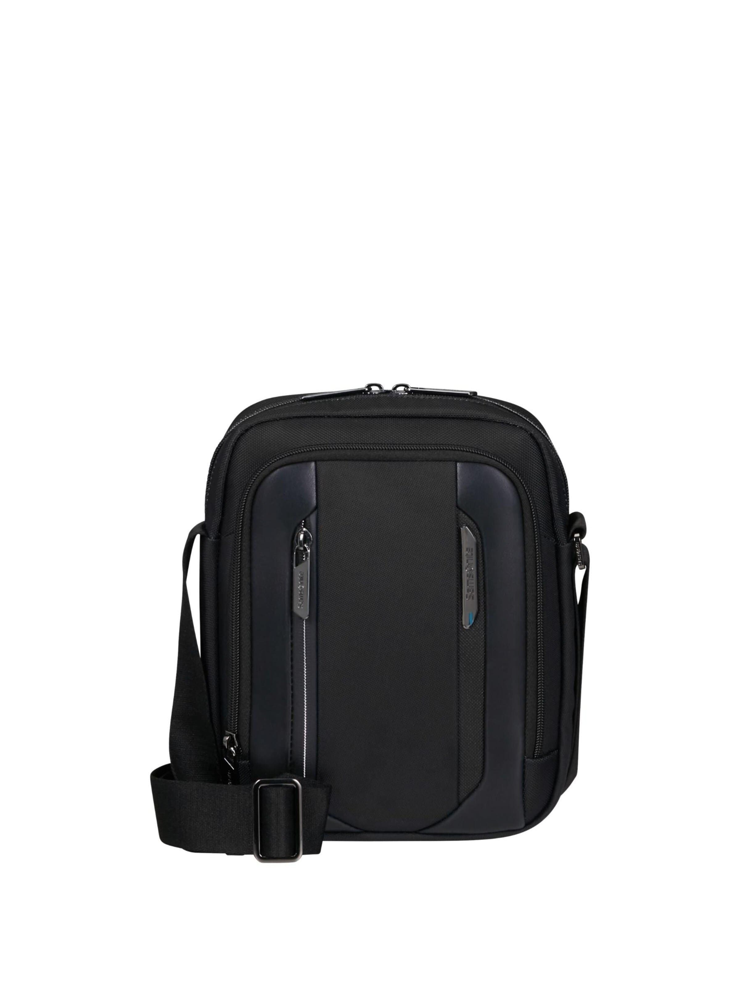 SAMSONITE Umhängetasche 'SPECTROLITE 4.0 SACKS TABL. CROSSOVER M 9.7 TRACOLLINA'‌‌‌ in Schwarz: Vorderseite