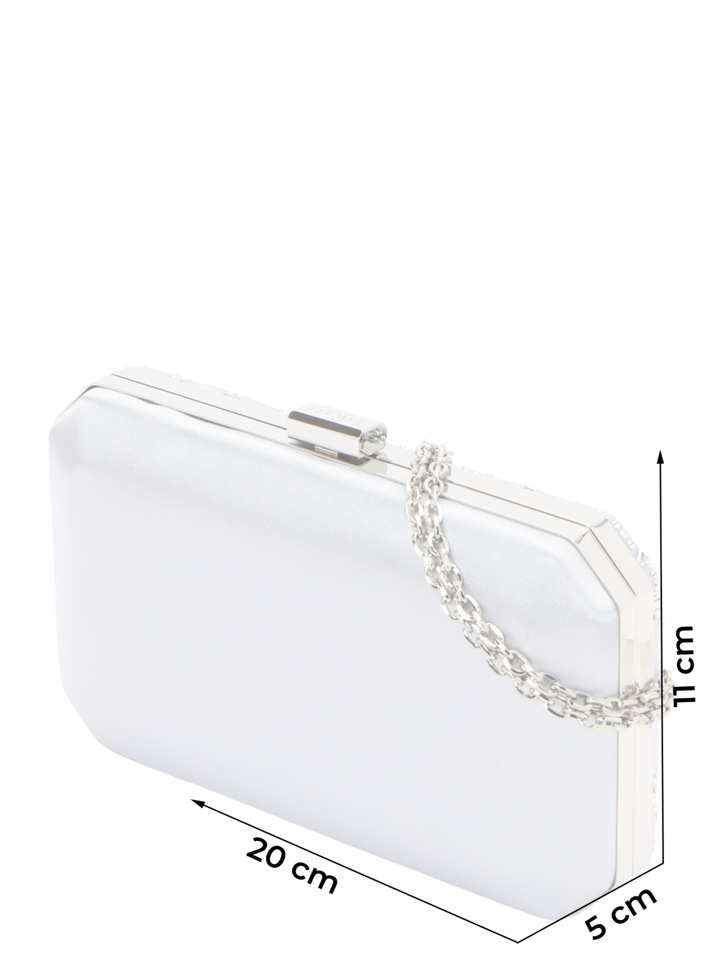 Pochette mascara en argent
