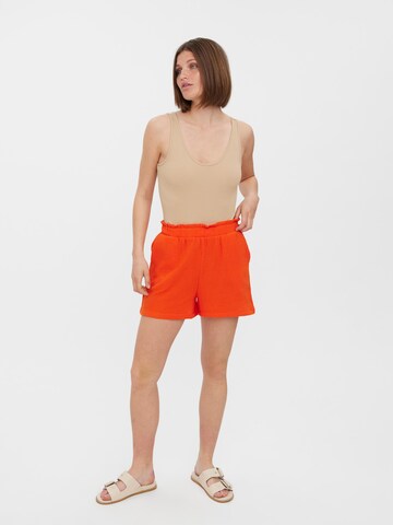 VERO MODA Regular Broek 'NATALI' in Oranje