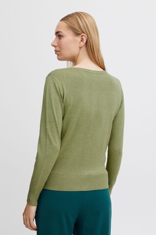 b.young Knit Cardigan 'PIMBA' in Green