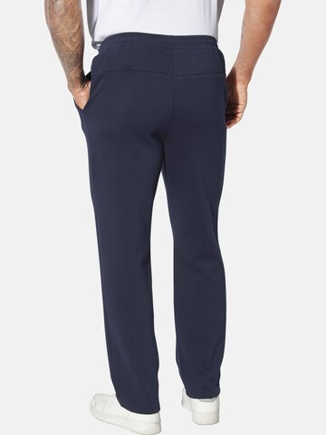 Jan Vanderstorm Loosefit Sportbroek ' Holdhelm ' in Blauw