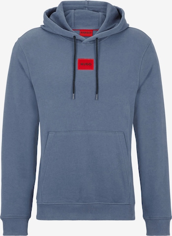 HUGO Red Sweatshirt in Blauw: voorkant