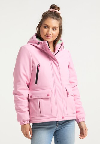 MYMO Winter Jacket in Pink: front