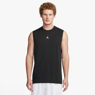 Jordan Funktionsshirt in Schwarz: Vorderseite