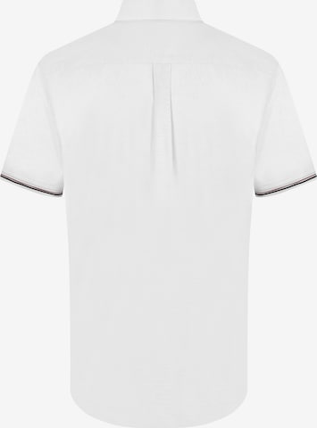 DENIM CULTURE Regular fit Button Up Shirt ' GUIDO ' in White