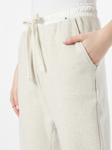 Effilé Pantalon 10Days en blanc