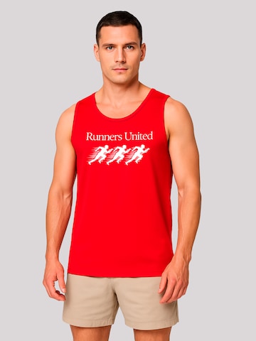 F4NT4STIC Performance shirt in Red: front