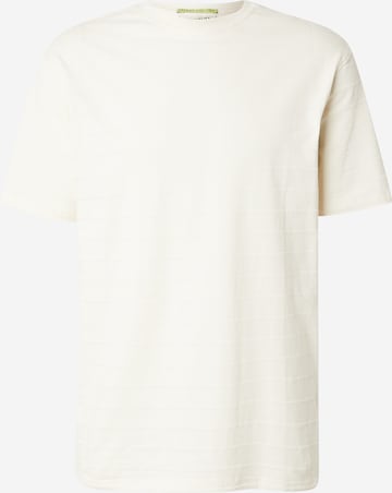 T-Shirt SCOTCH & SODA en beige : devant