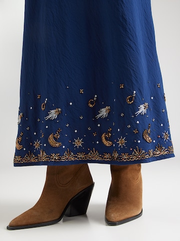 Abercrombie & Fitch Rok 'RAMADAN' in Blauw