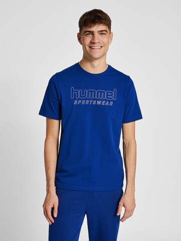 Hummel T-Shirt 'Joel' in Blau: predná strana
