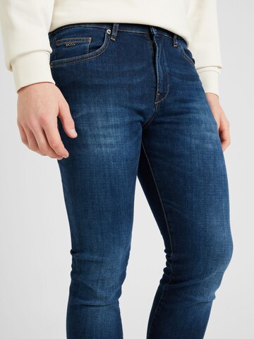 BOSS Slim fit Jeans 'Delaware' in Blue