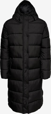 ONLY Χειμερινό παλτό 'Cammie' σε μαύρο: μπροστά