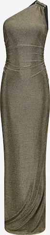 Robe de soirée 'DIOWIA' Nicowa en or : devant