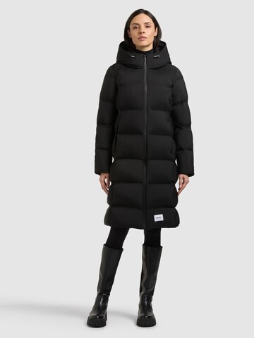 khujo Wintermantel 'Finnie4' in Zwart