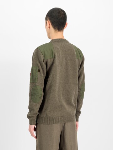 ALPHA INDUSTRIES Свитер в Зеленый