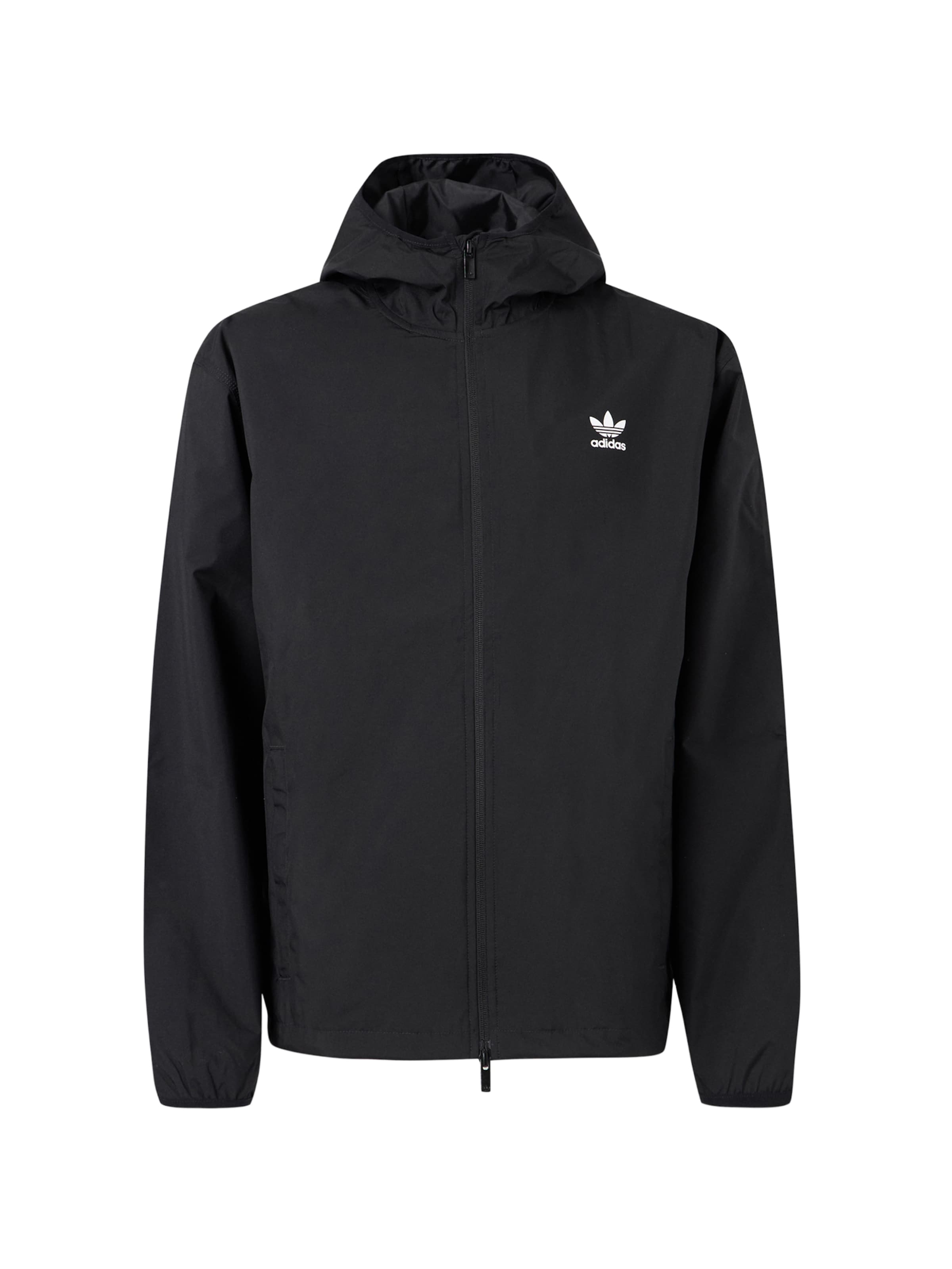 ADIDAS ORIGINALS Jacke 'ESSENTIALS' in Schwarz: Vorderseite