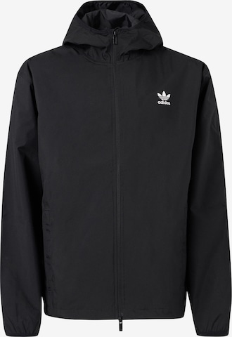 ADIDAS ORIGINALS Jacke 'ESSENTIALS' in Schwarz: Vorderseite