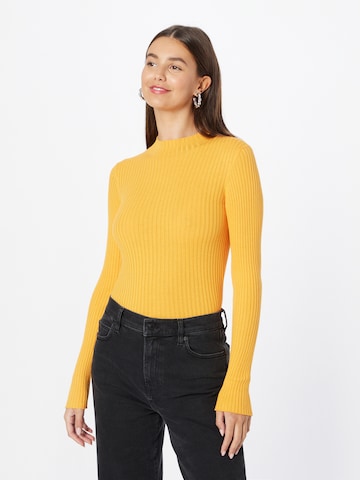 ARMEDANGELS Sweater 'Alaania' in Yellow: front