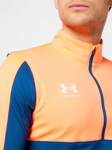 Tricou funcțional 'Challenger' de la UNDER ARMOUR pe albastru