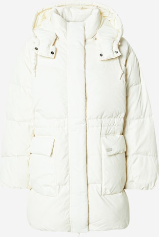 balta LEVI'S ® Žieminė striukė 'WESTERN BUBBLE MIDDY': priekis