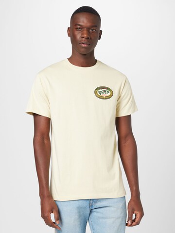 Grimey - Camiseta en beige: frente
