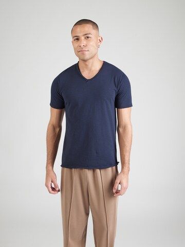 Dstrezzed Μπλουζάκι 'The Stewart' σε μπλε: μπροστά