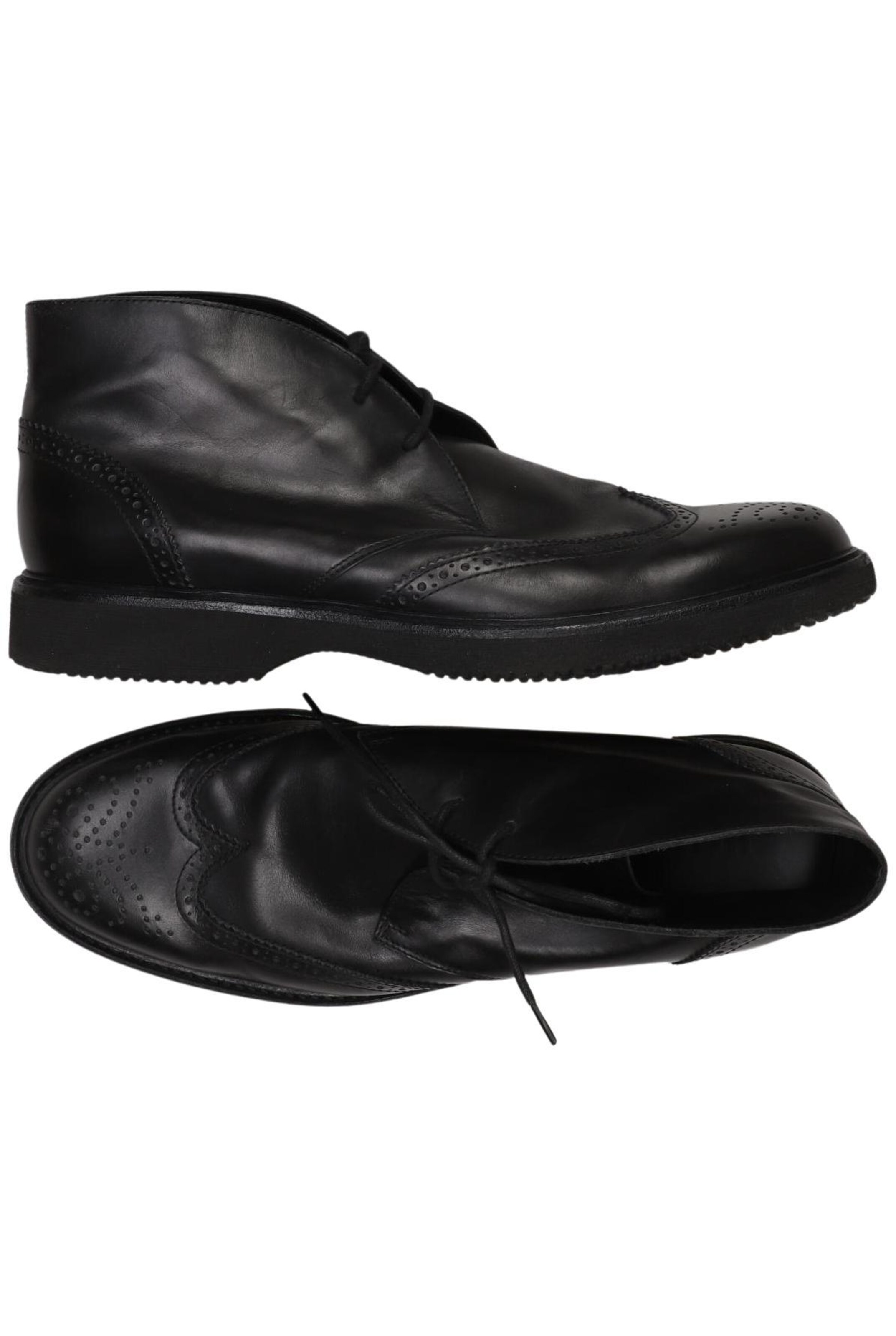 HOGAN Stiefel 43,5 in Schwarz: Vorderseite