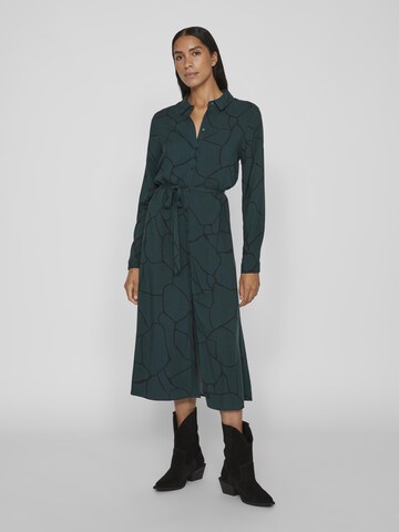 VILA Shirt Dress in Green