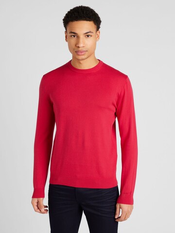 UNITED COLORS OF BENETTON - Ajuste regular Jersey en rojo: frente