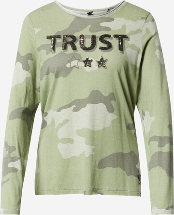 Key Largo Shirt 'GLORY' in Groen: voorkant