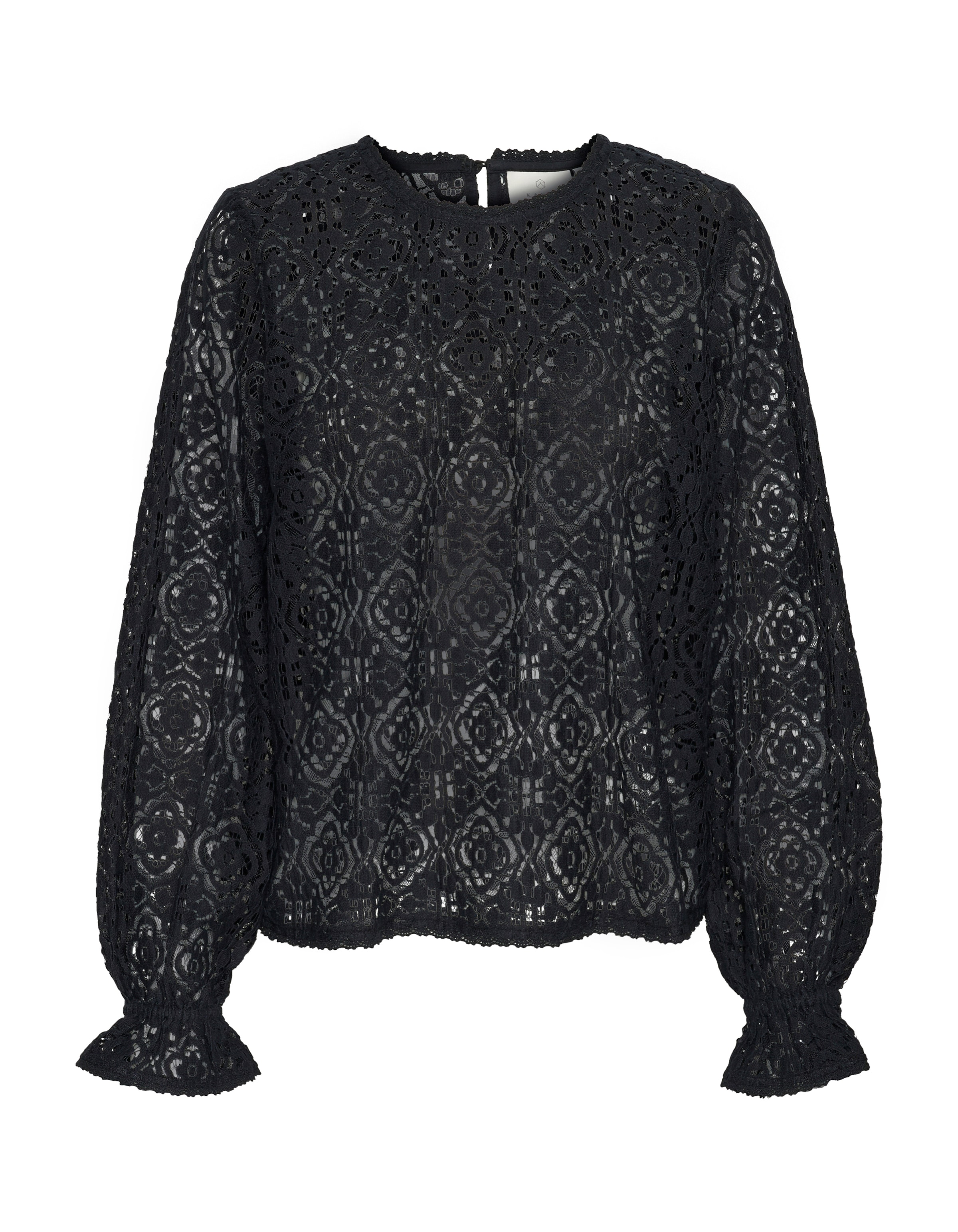 Kaffe Blúzka 'Thea' - Čierna: predná strana