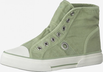 s.Oliver High-Top Sneakers in Green: front