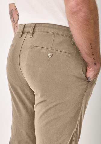 REDPOINT Slimfit Chinohose in Grün