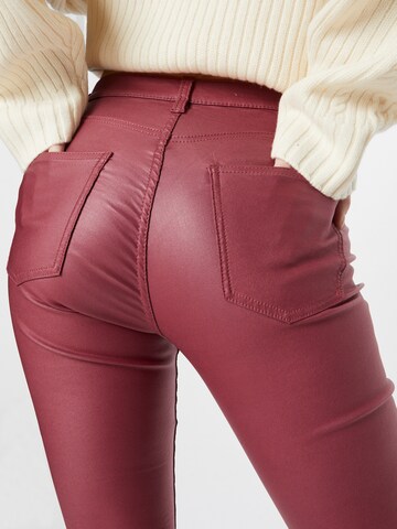 Skinny Pantaloni di ESPRIT in rosso