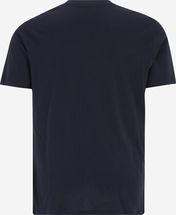 T-Shirt 'LOGAN' Jack & Jones Plus en bleu