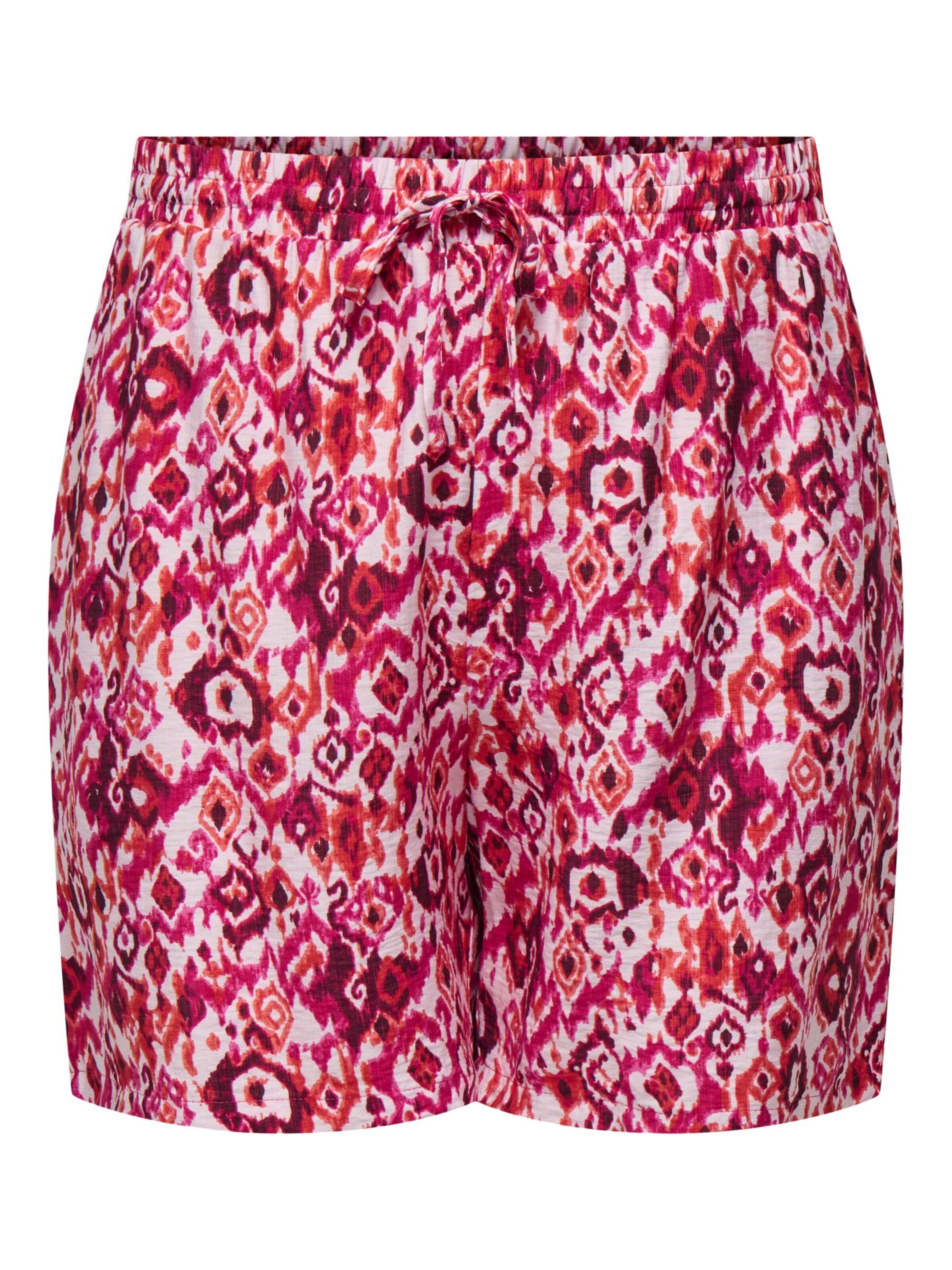 ONLY Carmakoma Regular Shorts 'CARHavana' in Pink: Vorderseite