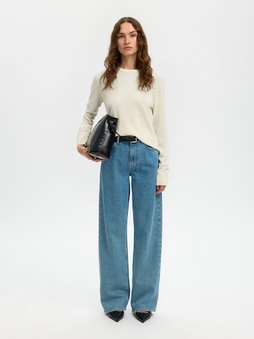 SELECTED Pullover 'SLFThea' in Weiß