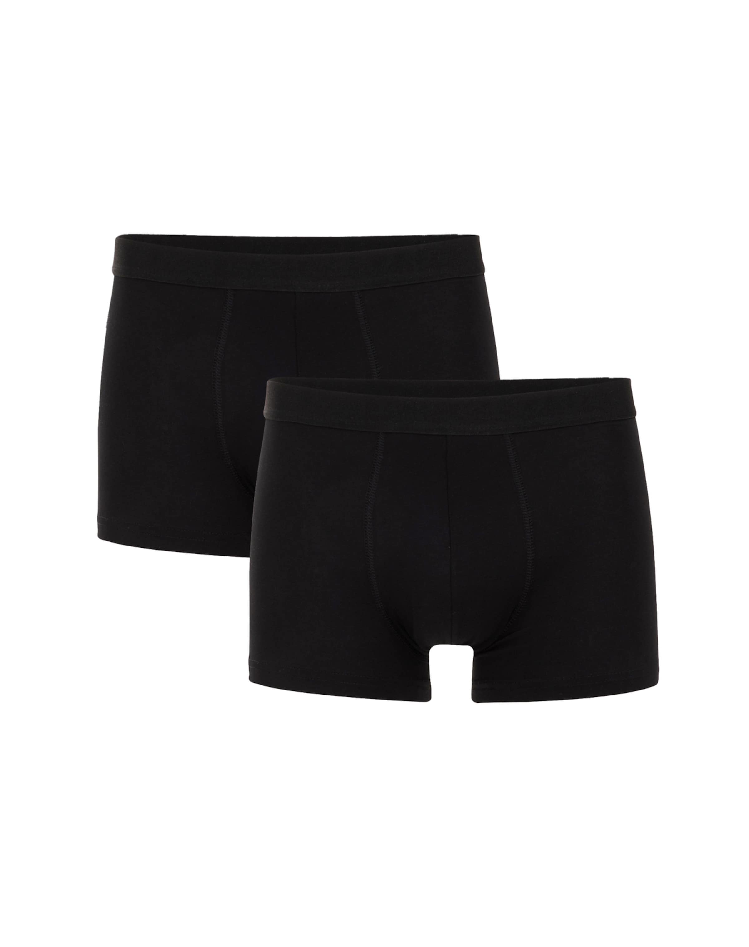 WE Fashion Boxer shorts in Black: front