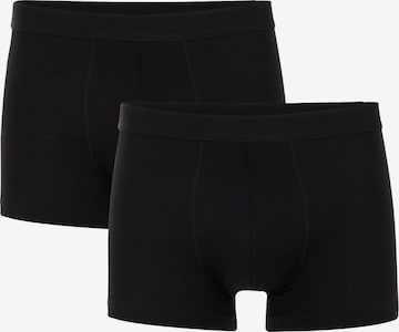 WE Fashion Boxershorts in Zwart: voorkant