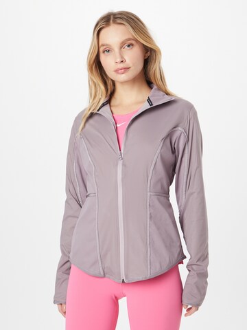 Veste de sport NIKE en violet : devant