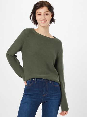 Marc O'Polo Sweater in Green: front